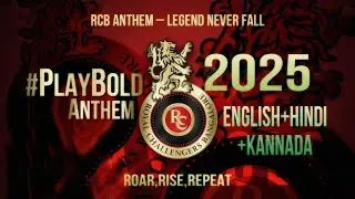 RCB Anthem 2025 🎶 Feel the Heat! | Kannada | Hindi | English | Royal Challengers Bangaluru