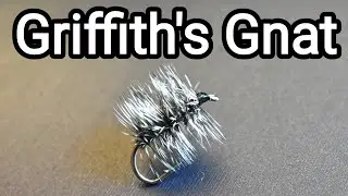 How To Tie The Griffith's Gnat | Fly tying Tutorial