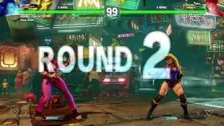STREET FIGHTER V Laura vs Cammy
