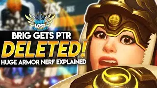 Overwatch &mdash; объяснение ГРАНДИОЗНОГО ослабления Бригитты! &mdash; ОГРОМНЫЕ изменения брони!