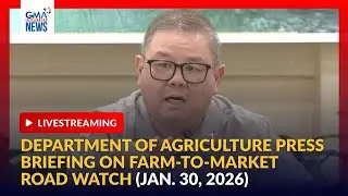 LIVE - Department of Agriculture press briefing on Farm-to-Market... - Replay | GMA Integrated News