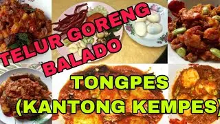 EN/IN/CH中 TEXT- TELUR REBUS GORENG SAMBAL BALADO , masakan sehari hari, masak apa hari ini