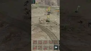 us conflict Tank battle Gameplay #tankbattle #shortvideo #top15rtsgames #rts