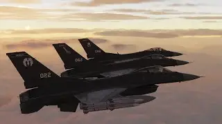 NAWACS - Iran Chess - Mission BLACKOUT II - F-16 SEAD