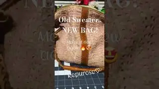 I Repurposed an Old Sweater to Make This!