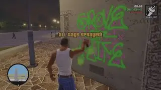 4K GTA San Andreas The Definitive Edition SPRAY ALL TAGS & LOCATIONS 100/100