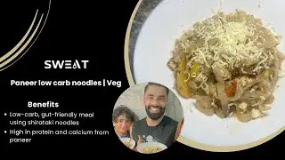 Paneer Low Carb Veg Noodles | High Protein Keto Recipe
