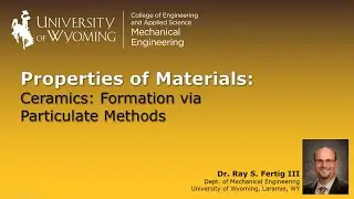 10-5 Ceramics: Formation via Particulate Methods