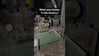 What was hidden inside this abandoned factory??? #abandoned  #abandonedplaces