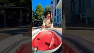 He SAVED her COTTON CANDY😱 🍭😅#@MartaAndRustam#trendingshorts#withgreenscreen#