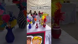 Ежегодная художественная выставка || искусство и ремесла || школьное время #школа #ежегодныймероп...