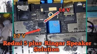 Redmi 5 plus ringer speaker not working solution 100%|redmi 5 plus audio sound solution