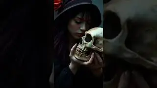 Of past Love #aicreator #darkfantasy #fantasy #witch #skull