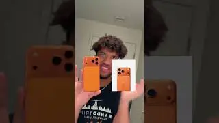 Why I picked the orange iPhone (even tho it looks bad) #carterpcs #tech #iphone17pro #apple