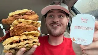Chick-Fil-A Chicken and Waffles Sandwiches Review (Test Market) 