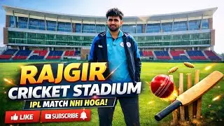 Update video of Rajgir cricket stadium #ipl2026 #readyformatch #rajgircricketstadium #hn