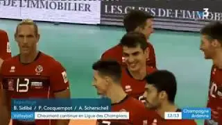 Ligue des Champions: Les volleyeurs de Chaumont qualifiés pour le 2ème tour