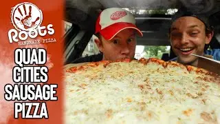 Впервые пробую *ПИЦЦУ В СТИЛЕ QUAD CITY* | Roots Pizza 🌆🍕🔥