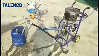 Low Cost NKP-3 Interior Pipe Coating Equipment Internal Pipe Sprayer
