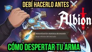 🔥 &iexcl;FORJ&Eacute; un ARMA LEGENDARIA .4! Despertar y Encantar | Gu&iacute;a Albion Online 2025