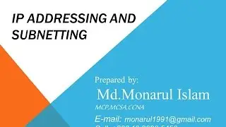 IP Addressing & Subnetting - Bangla Tutorial  Documentation
