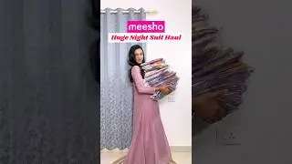 Night dress from Meesho 😍 Meesho night suit 🛍️ #nightdress #nightsuit #meesho #onlineshopping