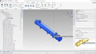 Unified Engineering 3D (E3D 4.0) – Модель, часть 4: использование библиотеки стандартного оборудо...