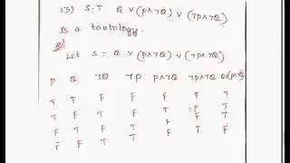 Truth Table Problem 4