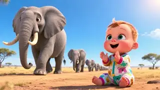Jungle Animal Friends Counting Game 🐒🦁🐘 | Learn Counting with Animals | Numbers for Kids