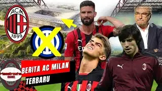 BERITA AC MILAN TERBARU ️✅️ MILAN BANGUN STADION SENDIRI,KETELAERE TRANSFER TERBURUK MILAN?