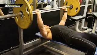 Alexander Myrvold viser teknikk: Benkpress - Treningstips med Gymgrossisten.com