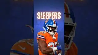 5 Best RB Sleepers for 2025 Fantasy Football #fantasyfootball #sleepers #fantasyfootballadvice