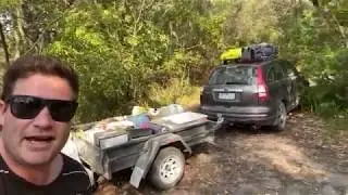 Arriving Thurra River Campground - Croajingolong National Park family4camping