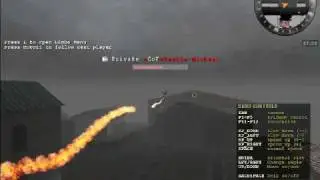 WolfET flamethrower skywriting