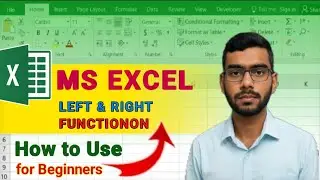 📘 How to Use LEFT and RIGHT Functions in Excel | Extract Start or End Text | Full Tutorial (2025)