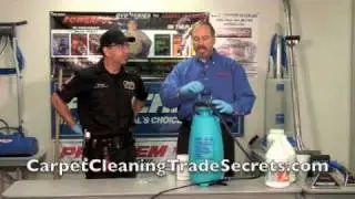 carpet cleaning training dvd & video secret recipes part 1
