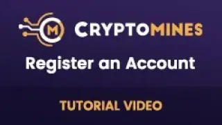 Register an Account ? - cryptomines.co.uk Tutorial Video