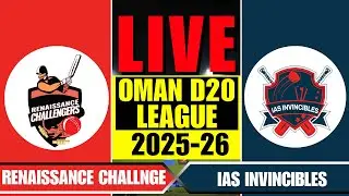 RENAISSANCE CHALLENGERS vs IAS INVINCIBLES LIVE | RC vs IAI - CRICKEX INFO