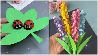 Fun and Creative Paper Crafts DIY Smiley Faces, Bug Creations, and More!