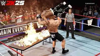 WWE 2k25 - Брок Леснар против Рея Мистерио '06: Матч по правилам экстремального режима на Saturda...
