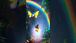 🌟 Dino&rsquo;s Magical Flight Adventure 🦕✨ | Flying Dinosaur with Glowing Wings! #monkey #shorts