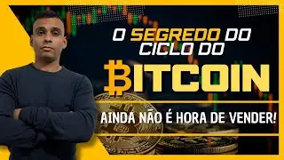 O SEGREDO DO CICLO DO BITCOIN, AINDA NÃO É HORA DE VENDER!