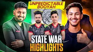 STATE WAR HIGHLIGHTS ll UNTHINKABLE BOOYAH BY TEAM BHEJI ll ROCKY AND RDX  @GAMINGWITHPAHADI