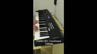 MX61 - PIANO ORIGINAL vs. PIANO EDITADO