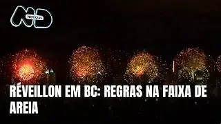 Réveillon em BC: prefeitura reforça regras na faixa de areia da Praia