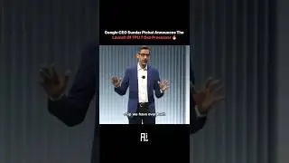 Sunder Pichai is Announces The Launch Of TpU 7 Gen Processor 🔥#google #Tpu7gen #ai