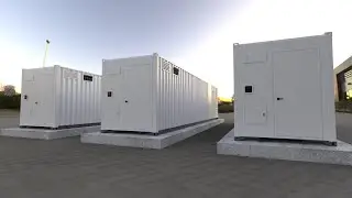 40ft Micro Data Center Container PowerDisturbution   #prefabricatedmoduledatacenter #skidmodules