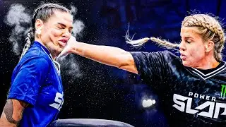 The 10 Most SHOCKING Power Slap KOs Of Women