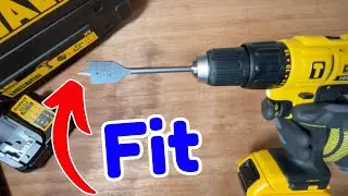 How To Fit a Spade Bit into a DeWALT Drill (Beginner&rsquo;s Guide)