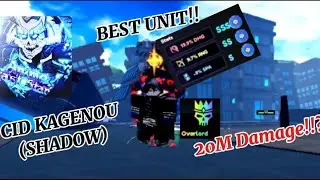 Anime Last Stand! CID KAGENOU (SHADOW) SHOWCASE!! BEST UNIT!!?